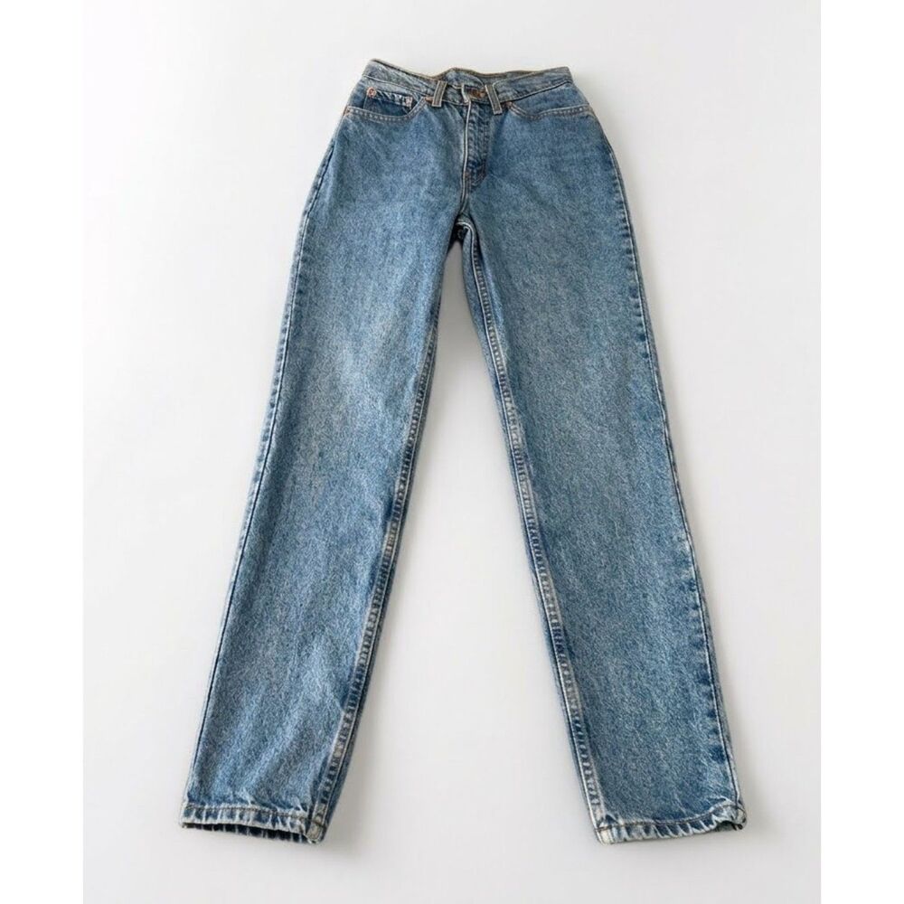 Vintage Levi's 17512-0291 Jeans Womens 7 High Rise Taper Leg 90s USA Made - Picture 1 of 11